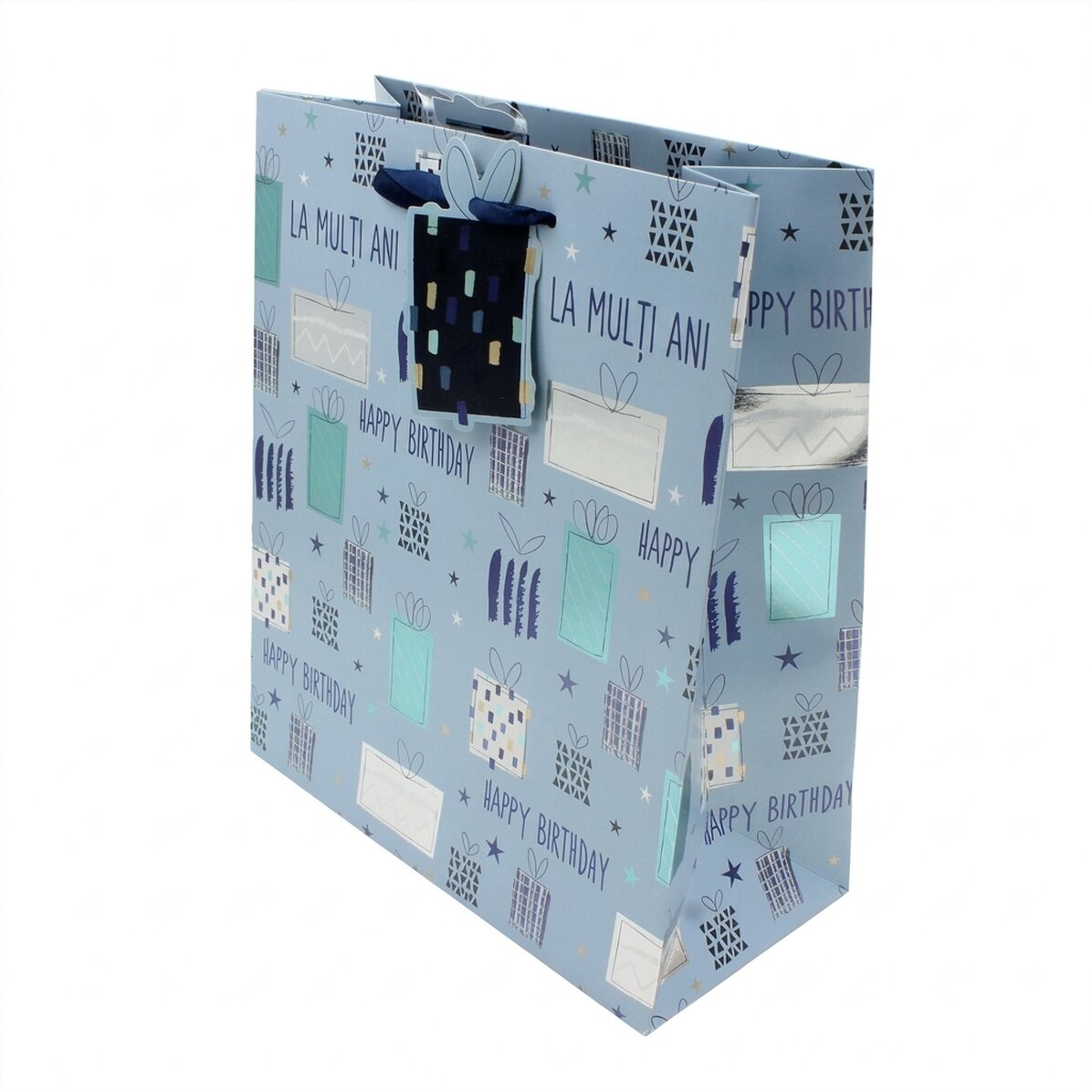 Dárkový sáček – model „Happy Birthday gifts“