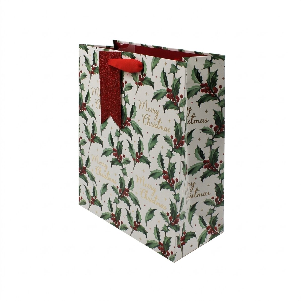 Dárkový sáček – vzor Merry Christmas
