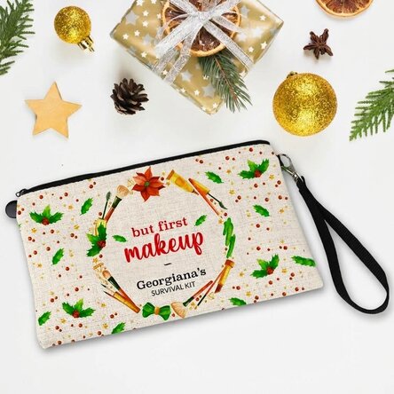 Personalizovaná kosmetická taštička s nápisem „Survival Kit“