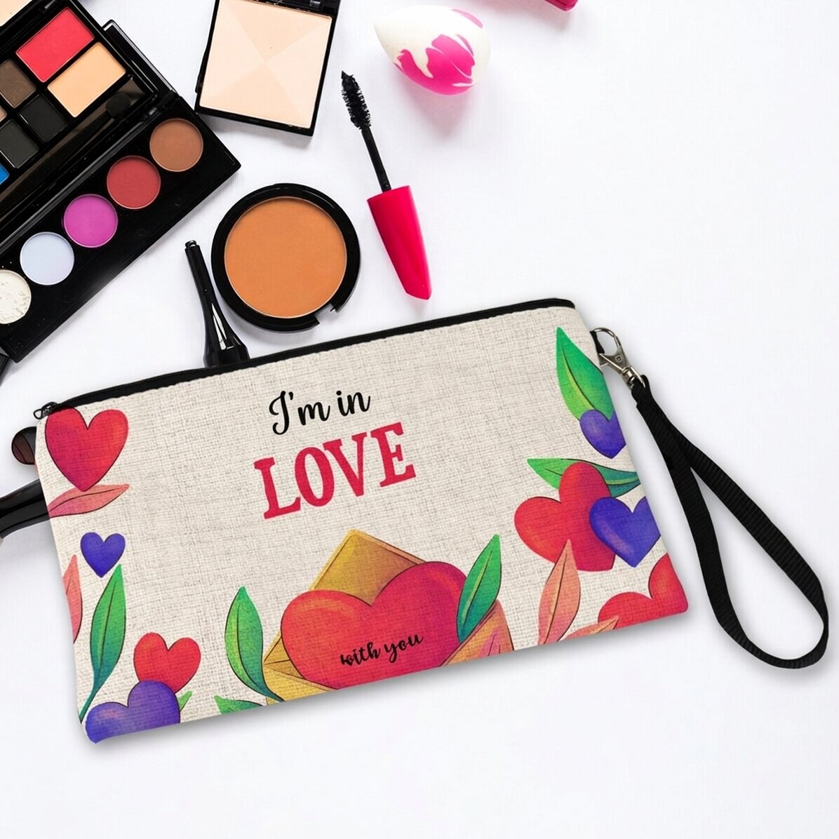 Personalizovaná kosmetická sada s nápisem – In LOVE