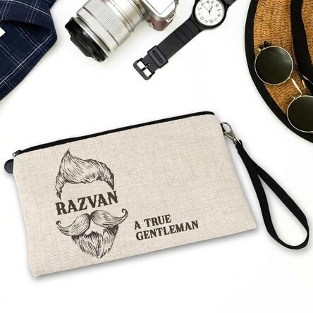 Sada doplňků pro muže s vlastním textem – Gentleman