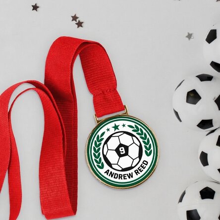 Personalizovaná medaile s nápisem – Fotbal