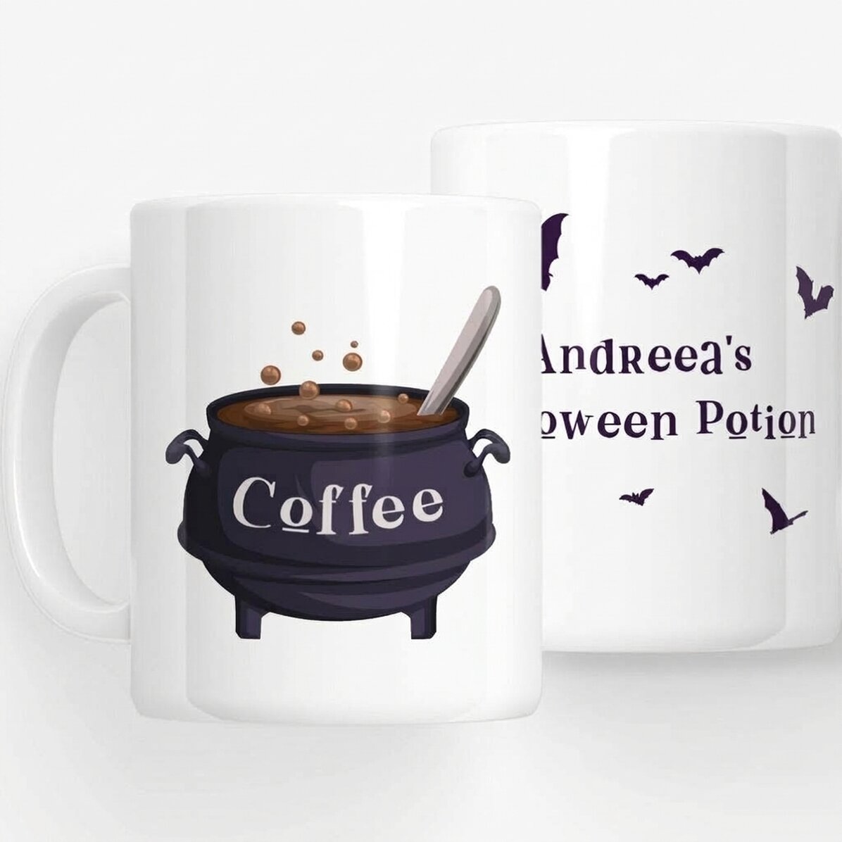 Personalizovaný hrnek s nápisem – Halloween Coffee