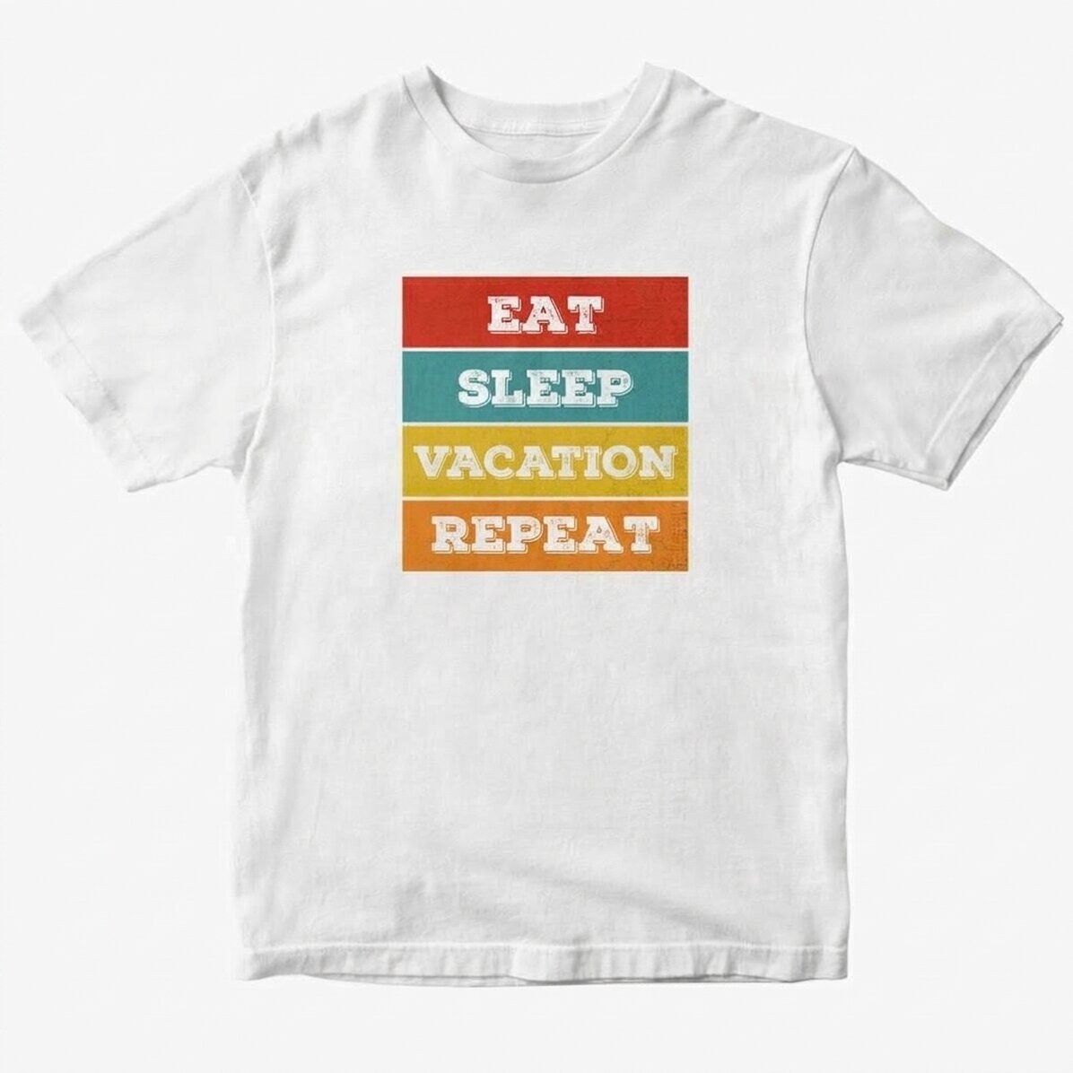 Tričko s vlastním nápisem – Eat. Sleep...