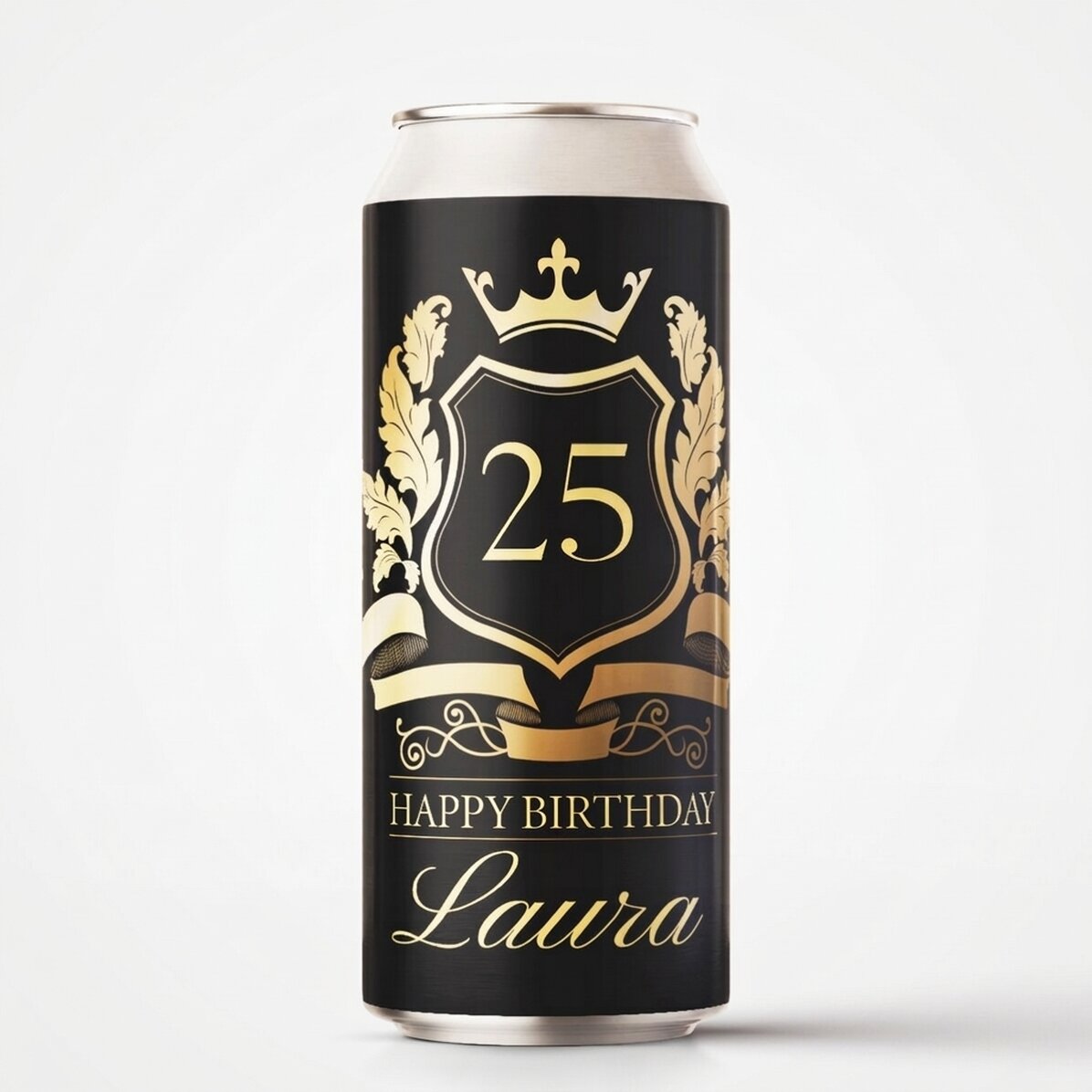 Pivo v plechovce s vlastním textem – Royalty