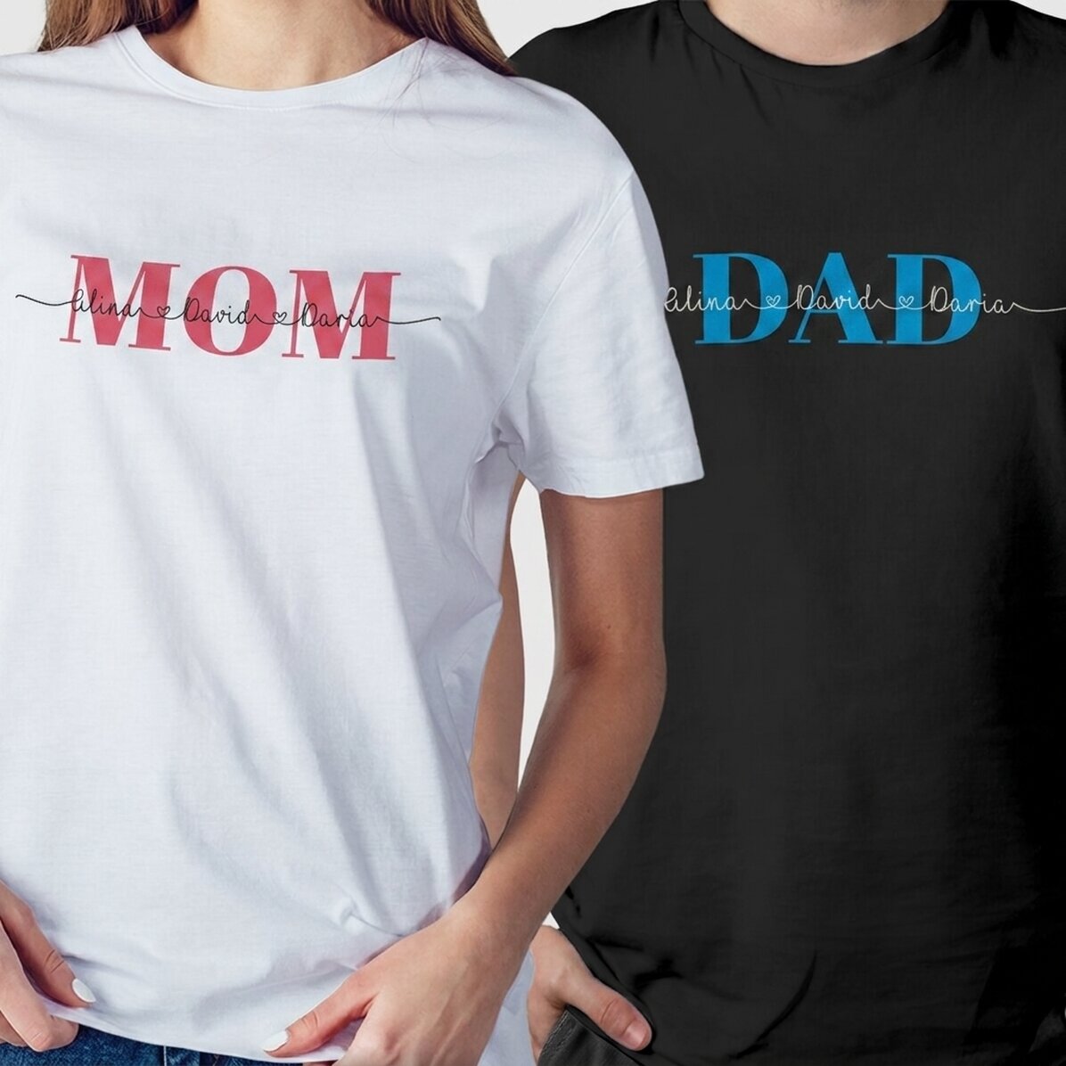 Tričko s vlastním nápisem – Family
