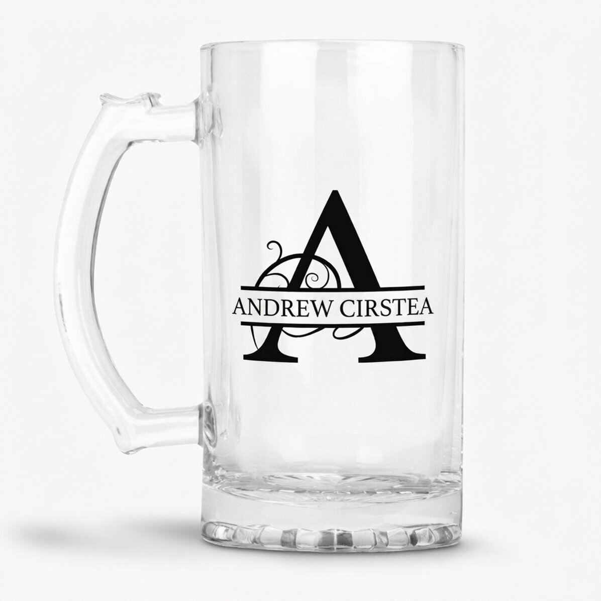 Pivní půllitr s osobním monogramem