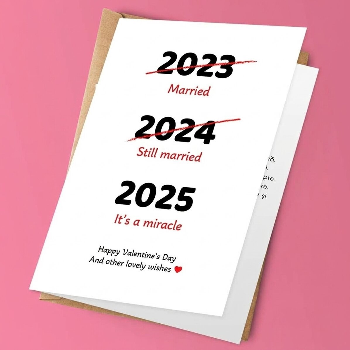 Zábavné personalizované přání s textem k Valentýnu