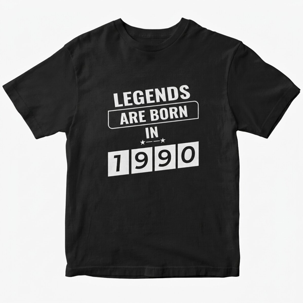 Bavlněné tričko s vlastním nápisem – Legends are born in