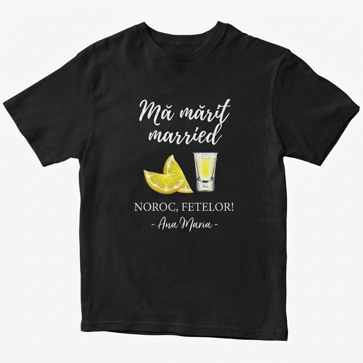 Bavlněné tričko s vlastním nápisem pro svobodné dívky