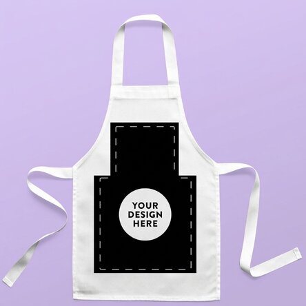 Personalised children's apron with your portrait graphics