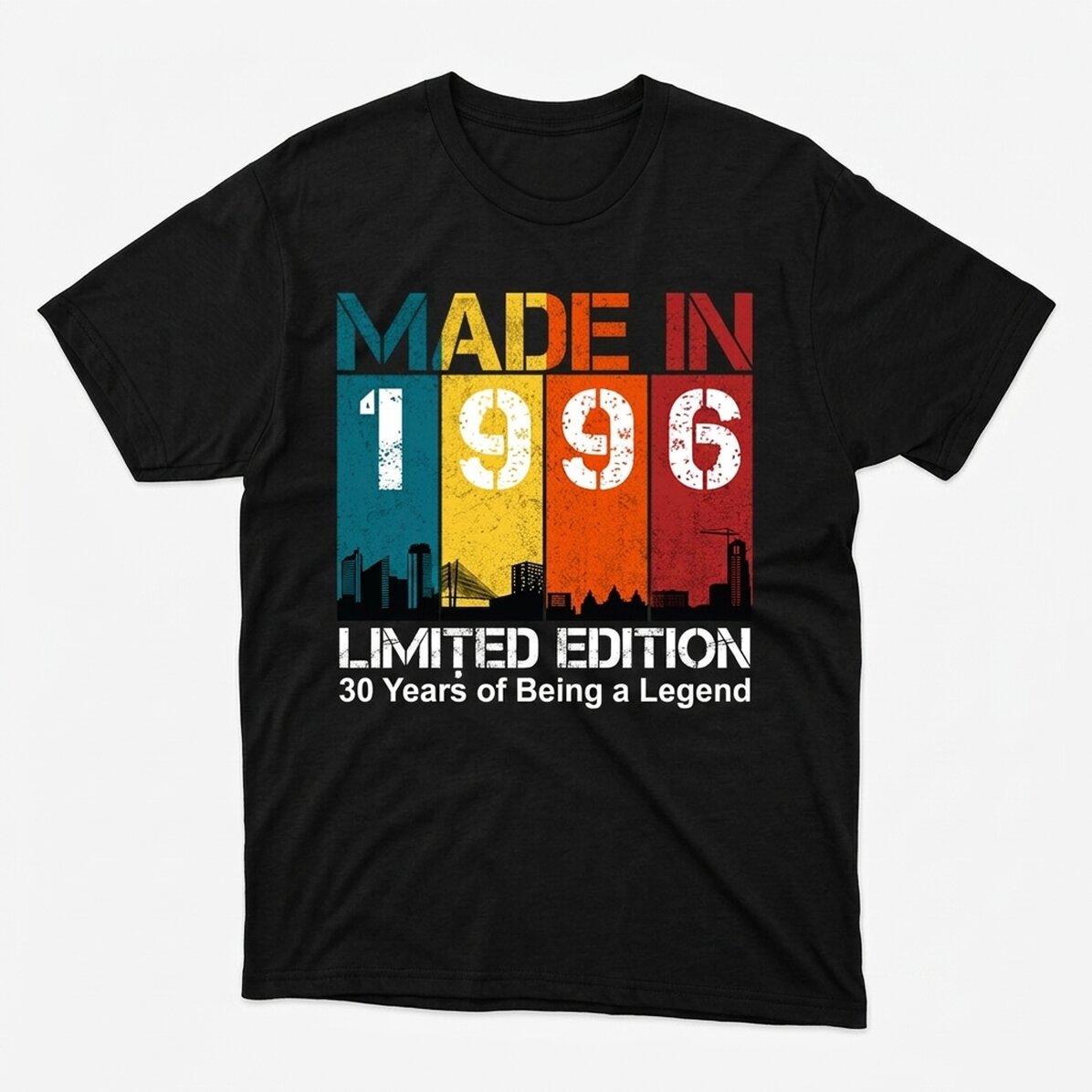 Bavlněné tričko s vlastním nápisem – Made in