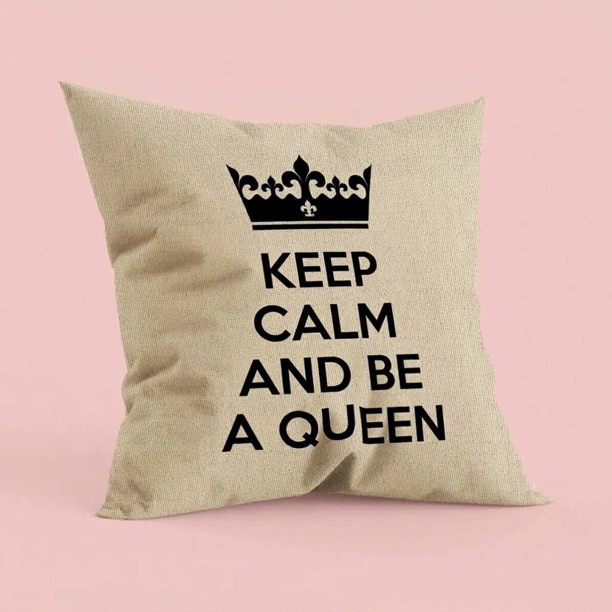 Personalizovaný polštář s nápisem – Keep Calm – In