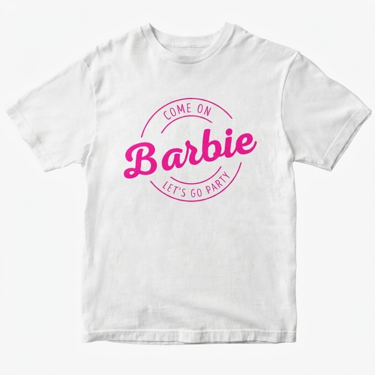 Bavlněné tričko s vlastním nápisem – Barbie