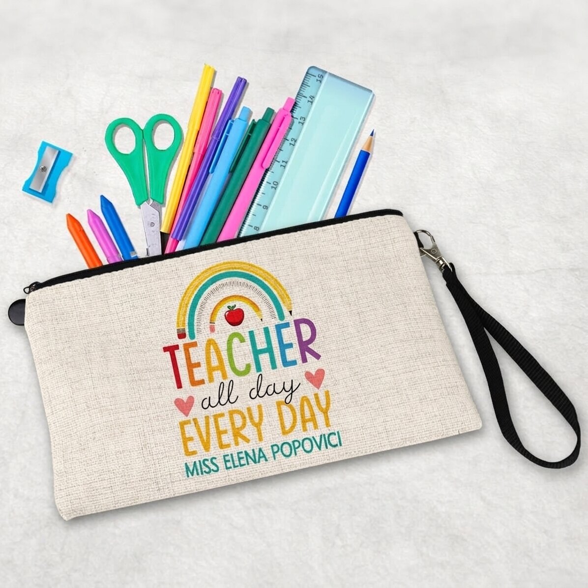 Sada pro učitele s vlastním textem – Teacher all day