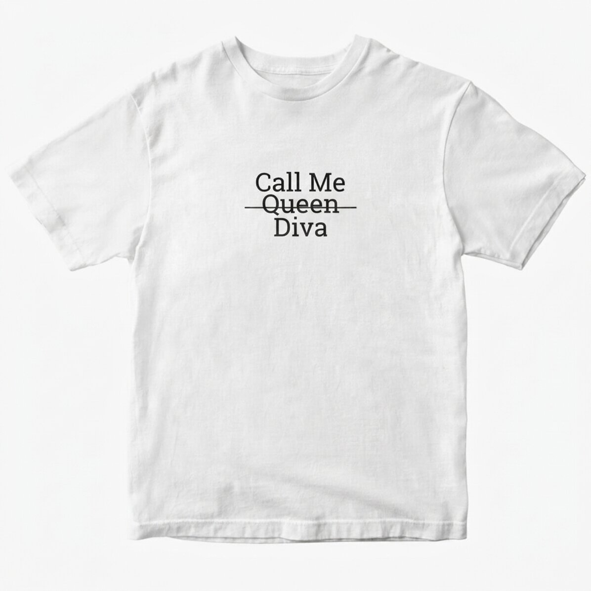 Bavlněné tričko s vlastním nápisem – Call me
