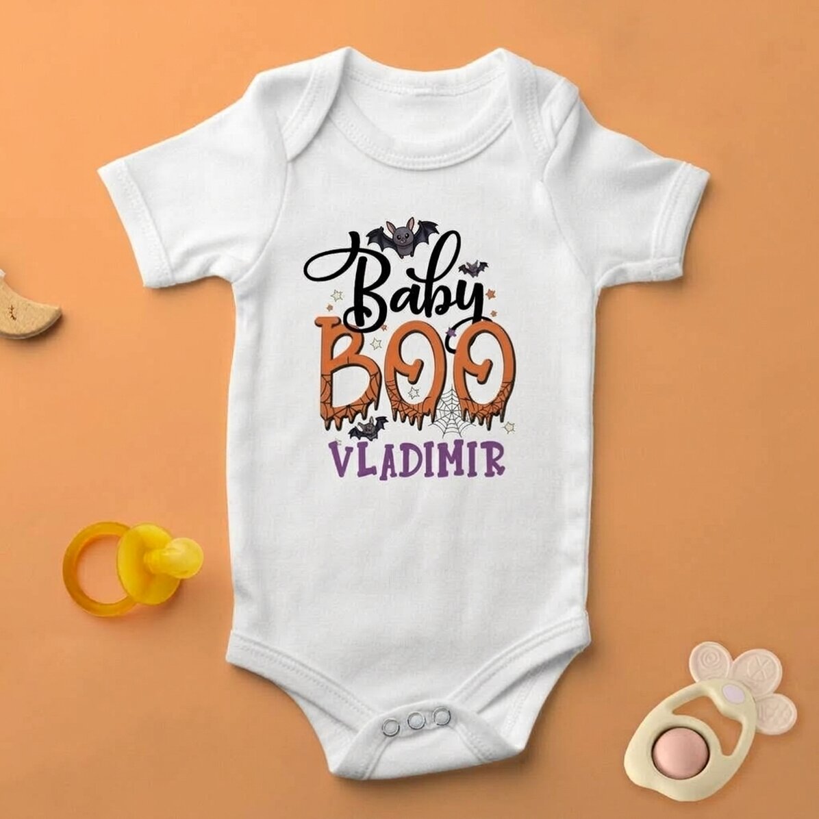 Dětské body s vlastním jménem – Baby Boo