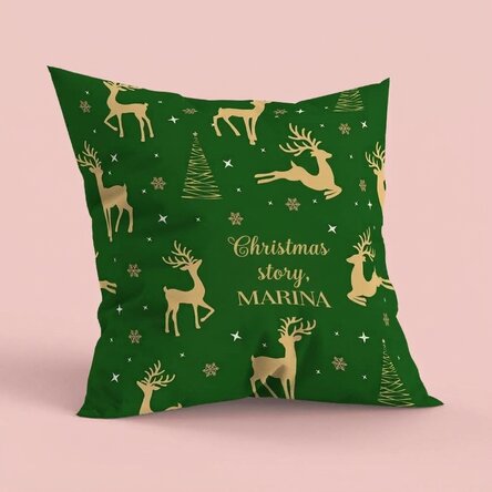 Personalised cushion with message - Reni