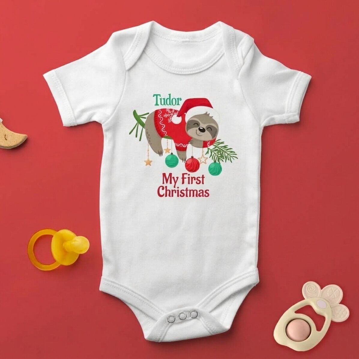 Dětské body s vlastním textem – Vánoční dárky