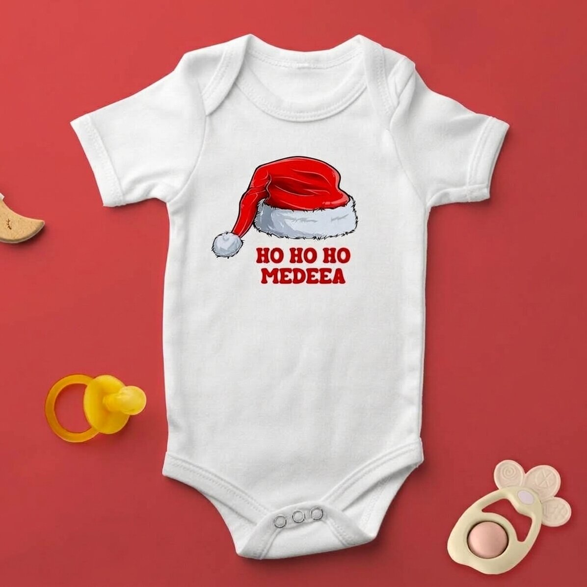 Dětské body s vlastním textem – Vánoce