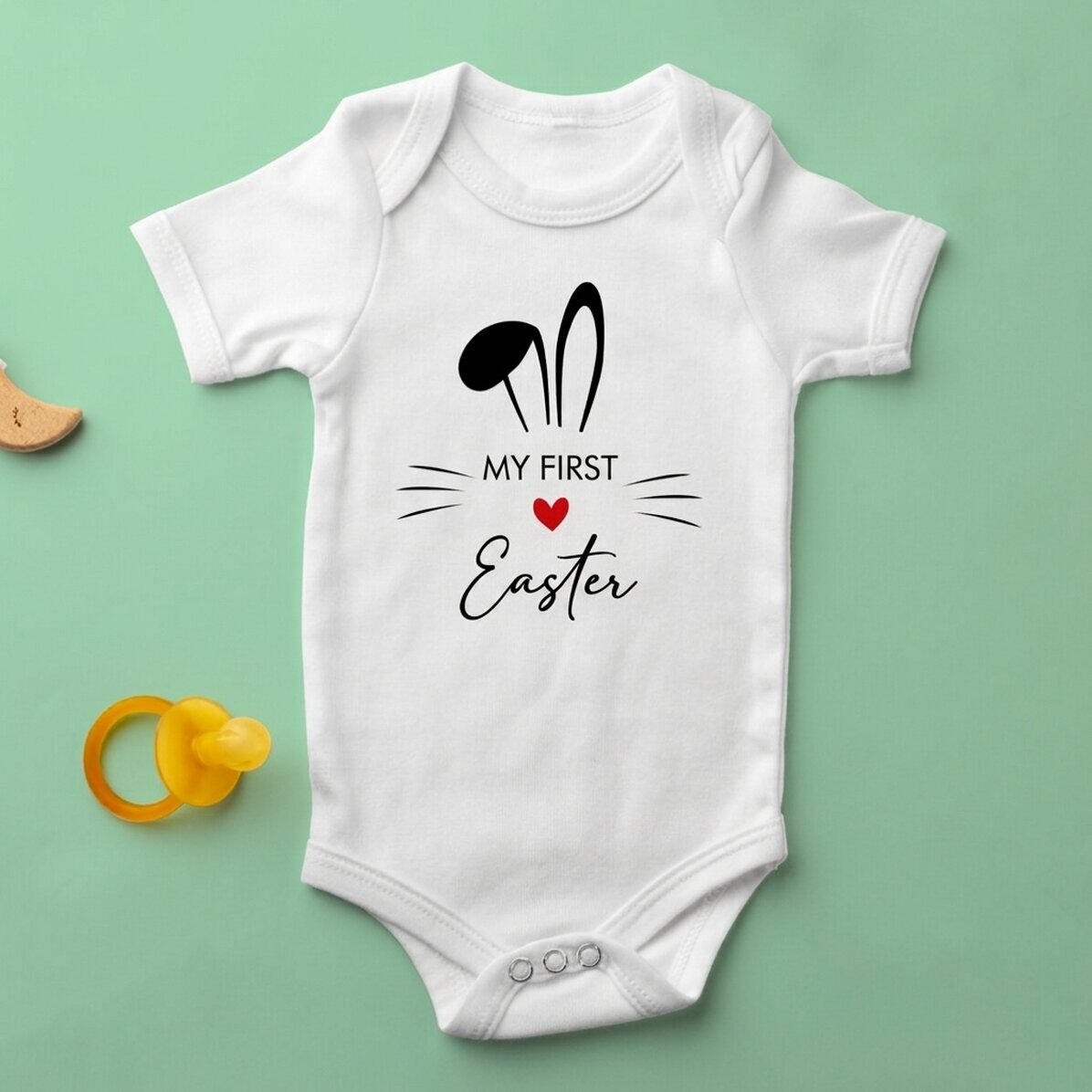 Dětské body s vlastním nápisem – First Easter