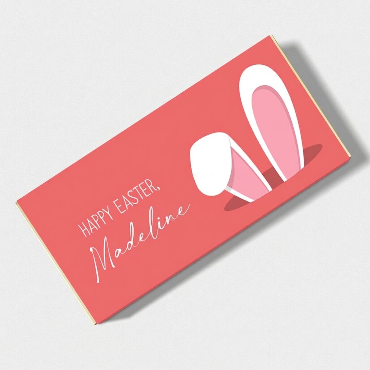 Čokoláda s vlastním textem – Bunny