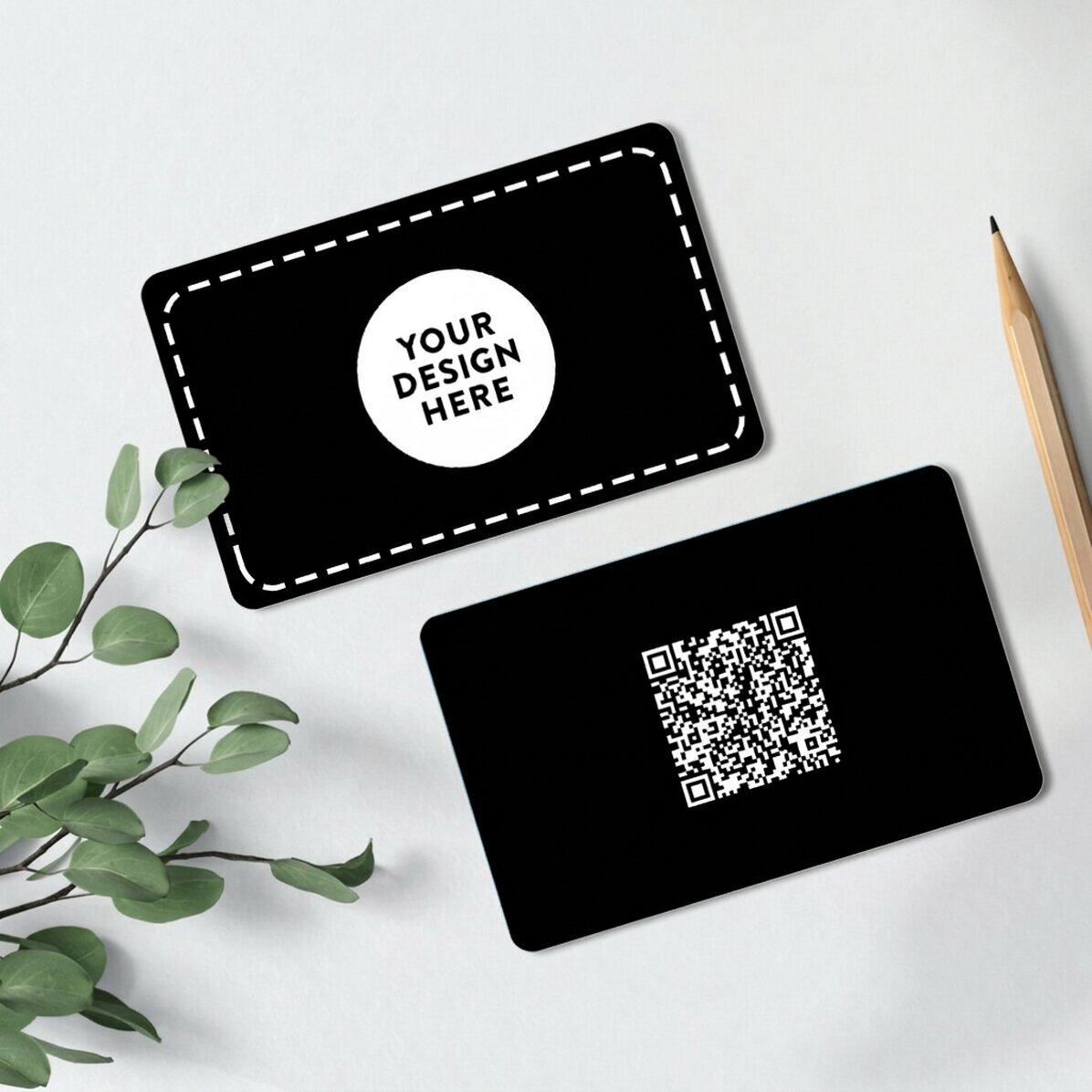 Personalizovaná hliníková vizitka s potiskem na obou stranách, s QR kódem a vaším grafickým motivem 