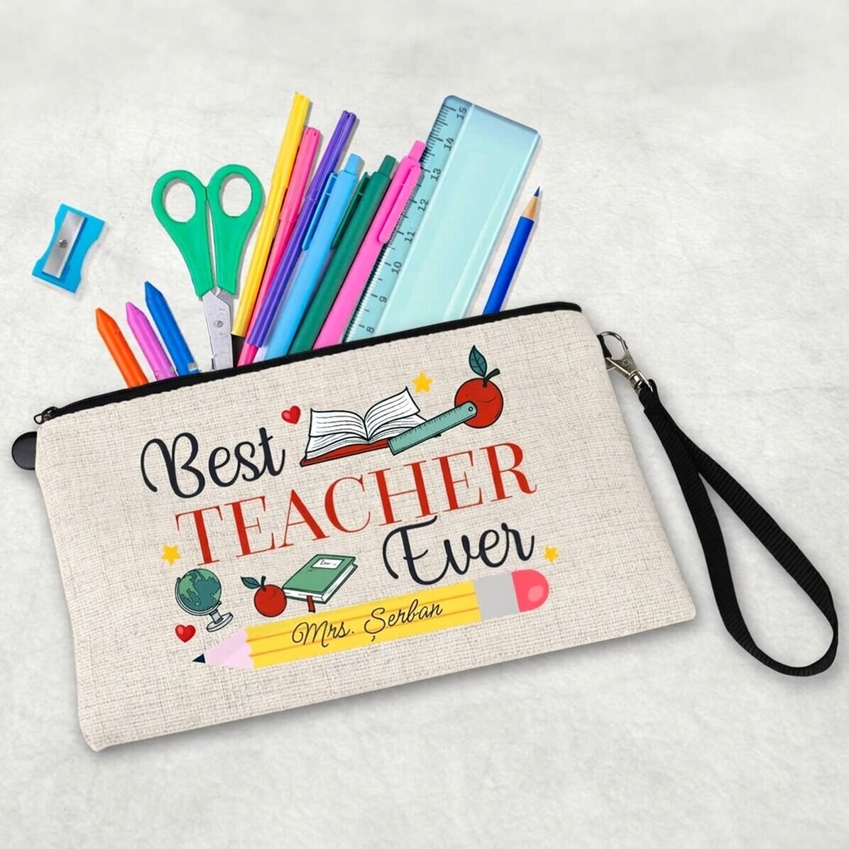 Sada pro učitele s vlastním textem – Best Teacher Ever