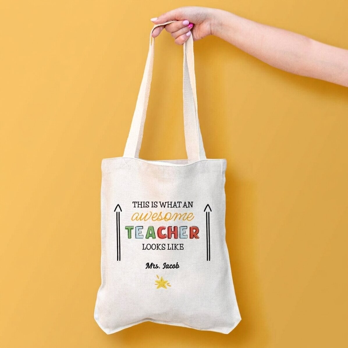 Taška s vlastním textem – Awesome