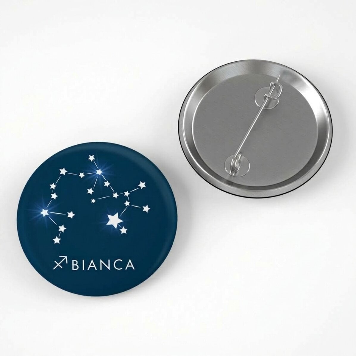 Personalizovaná placka se jménem – znamení Střelce