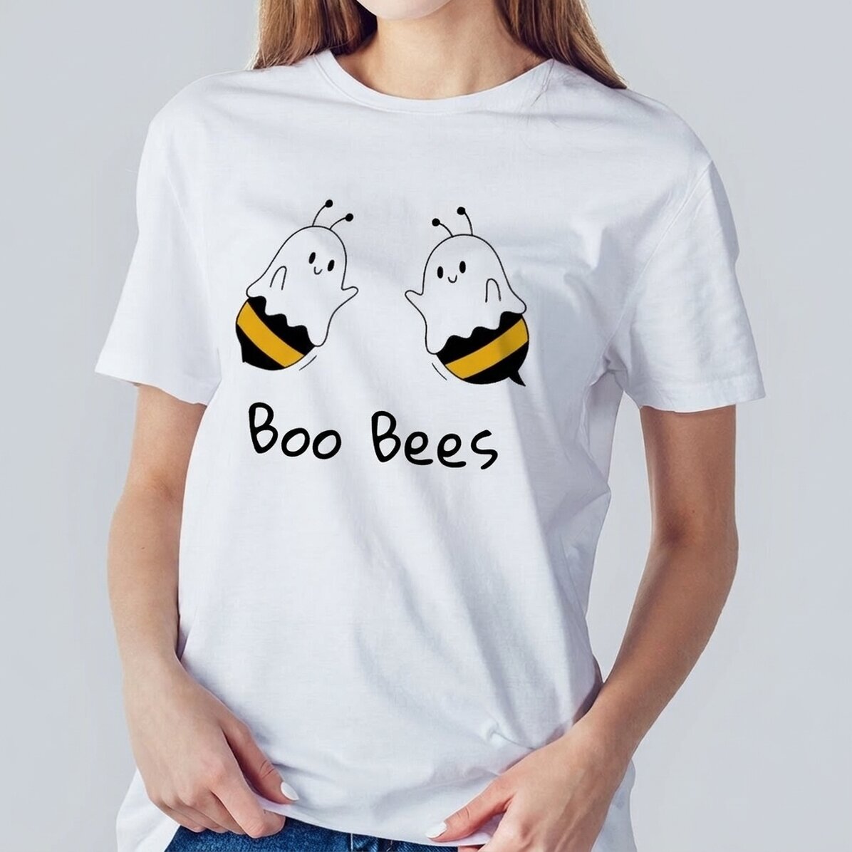 Bavlněné tričko s vlastním nápisem – Boo