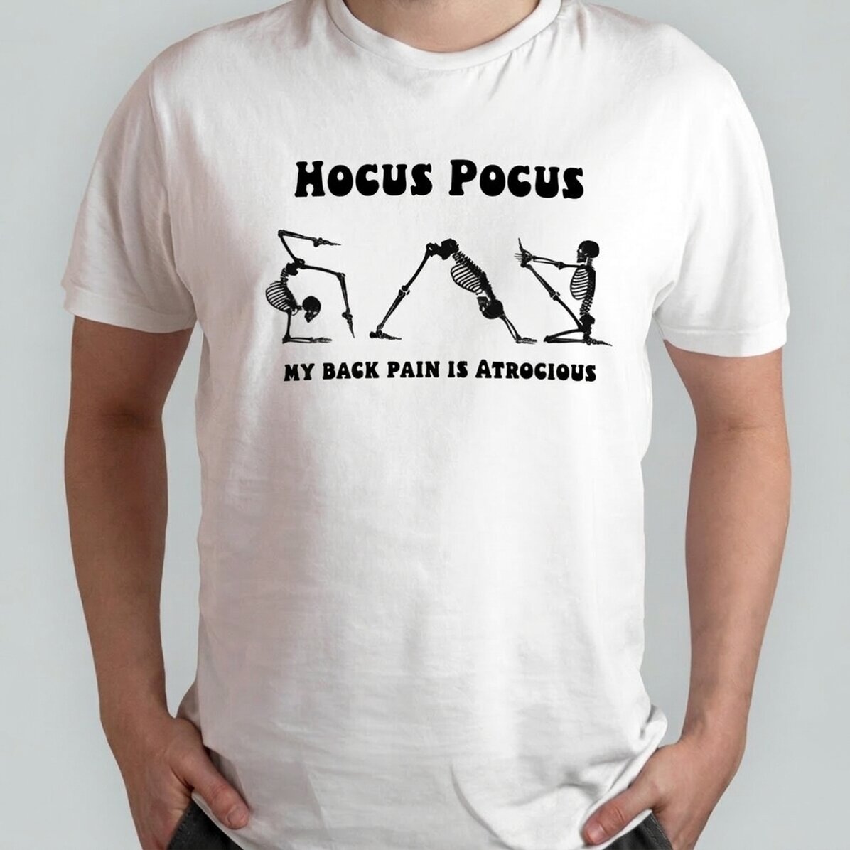 Bavlněné tričko s vlastním nápisem – Hocus Pocus