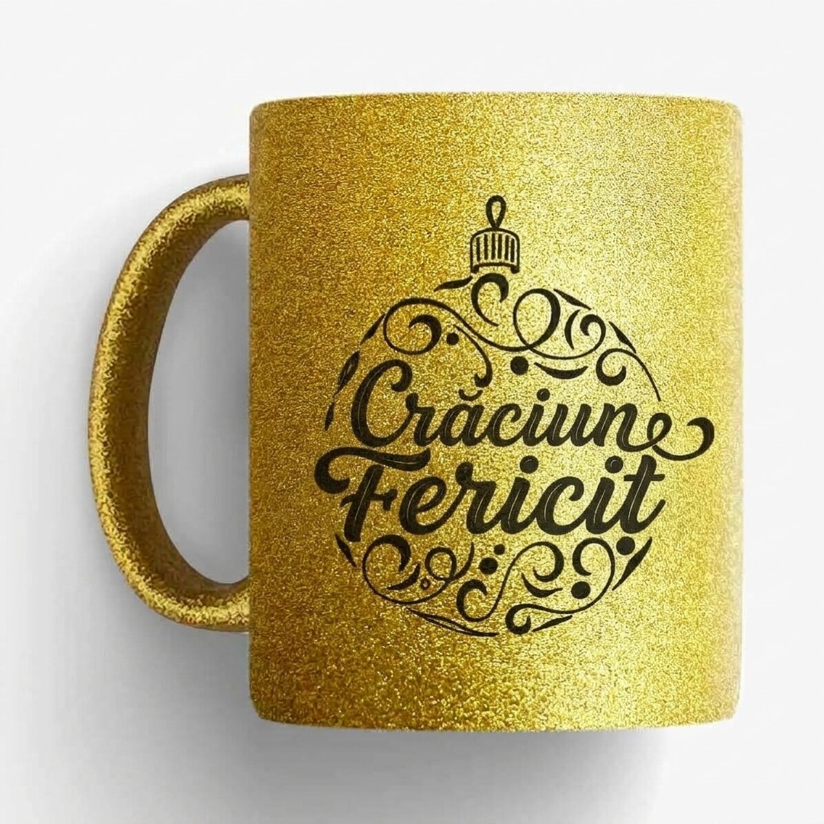 Personalizovaný hrnek s nápisem – Glob Merry Christmas