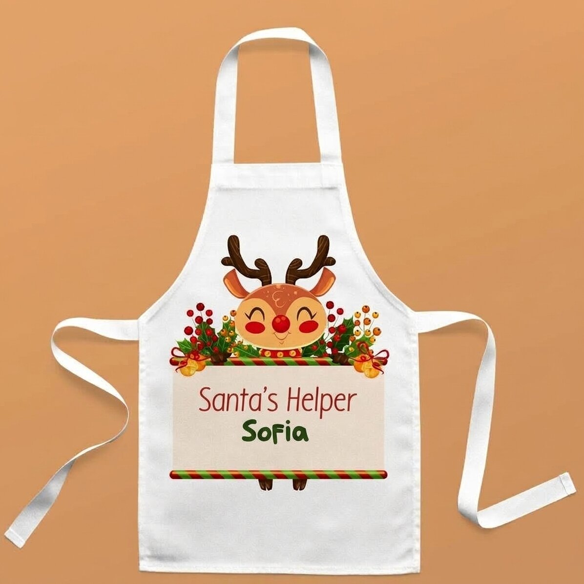 Dětské tričko s vlastním textem – Santa Clausova pomoc