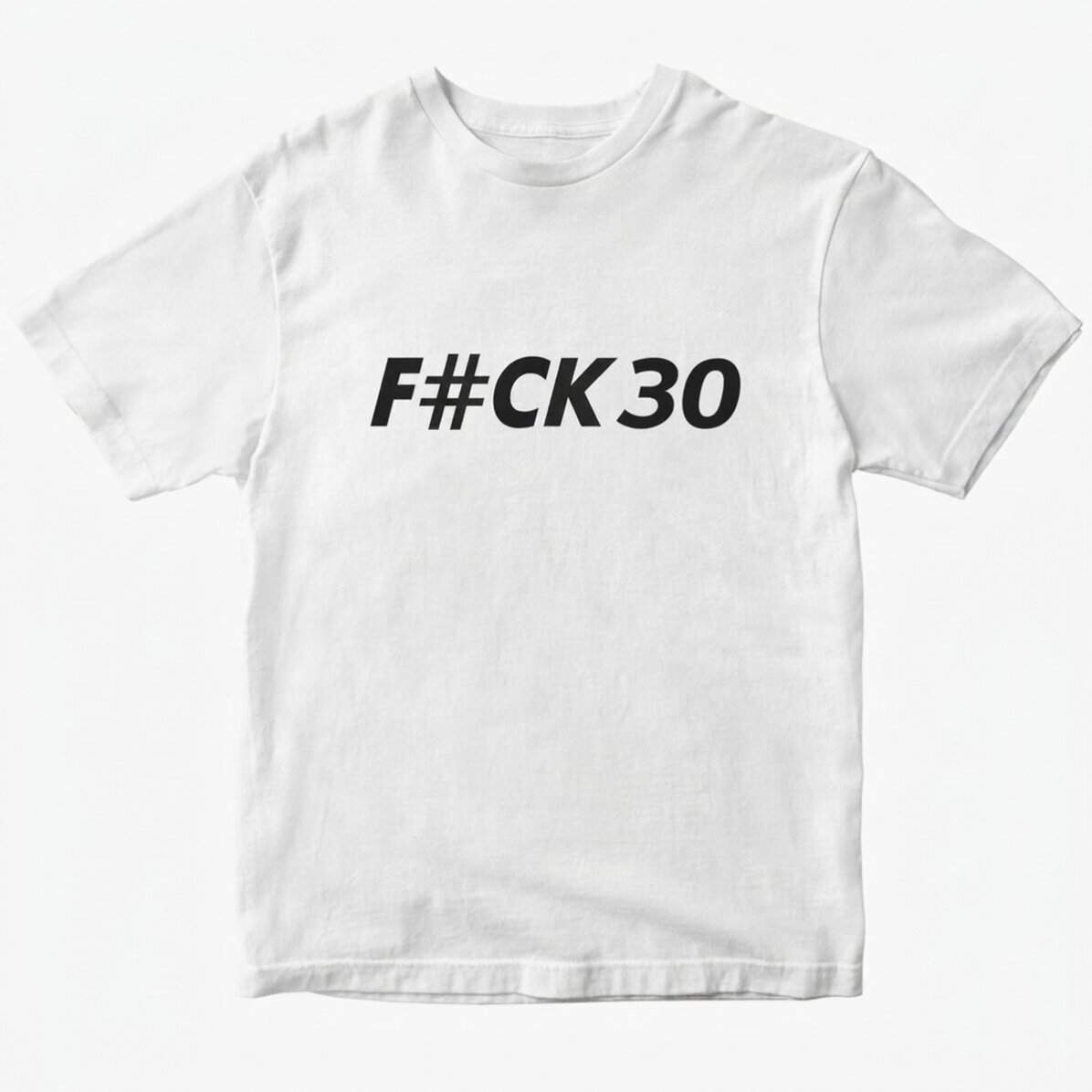 Bavlněné tričko s vlastním nápisem – F#CK