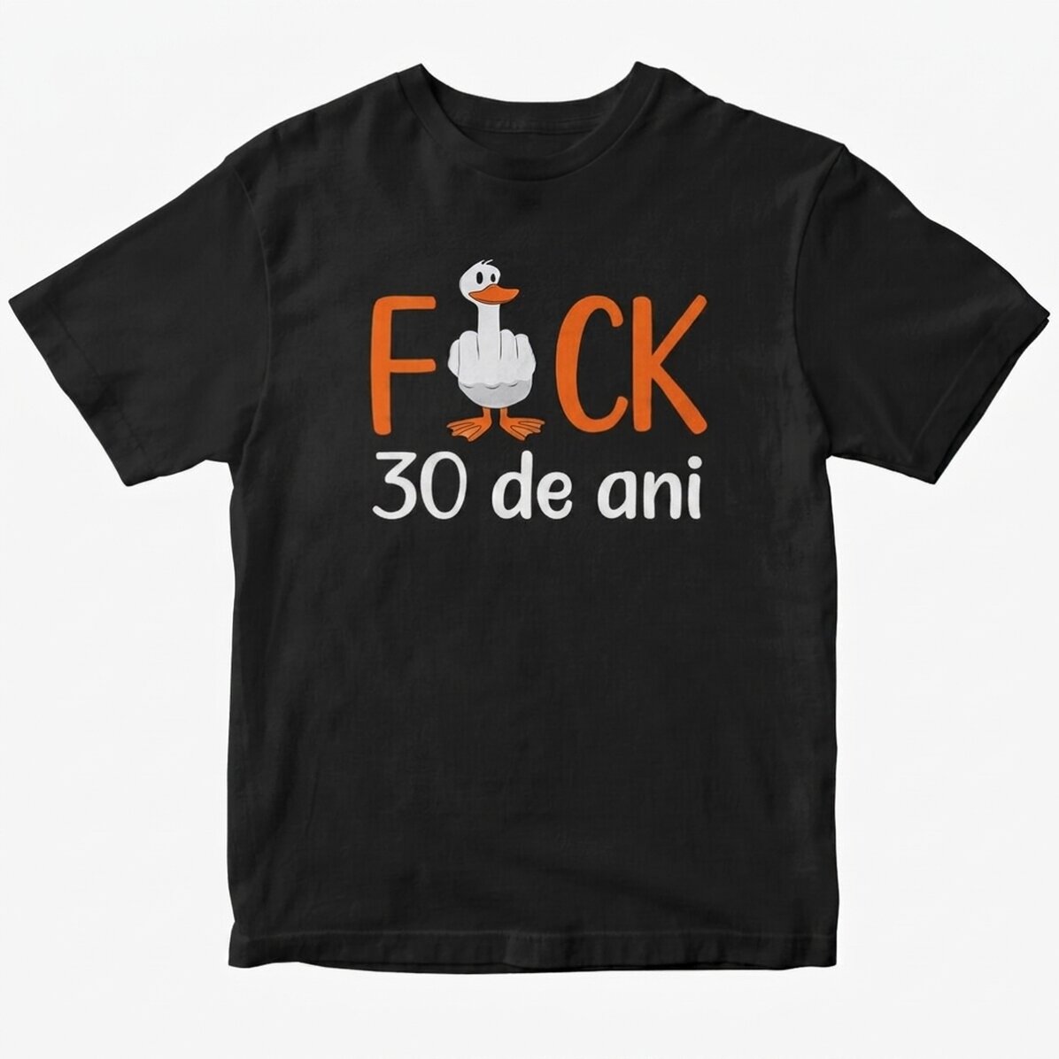 Bavlněné tričko s vlastním nápisem – Duck