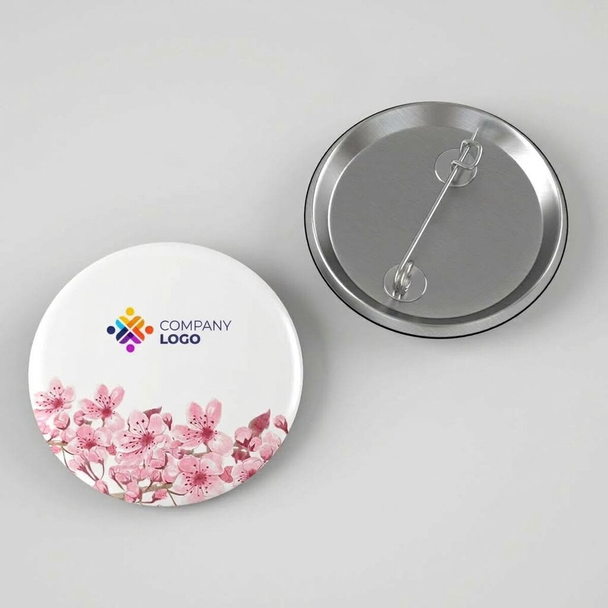 Personalizovaná odznak s logem – Flowers