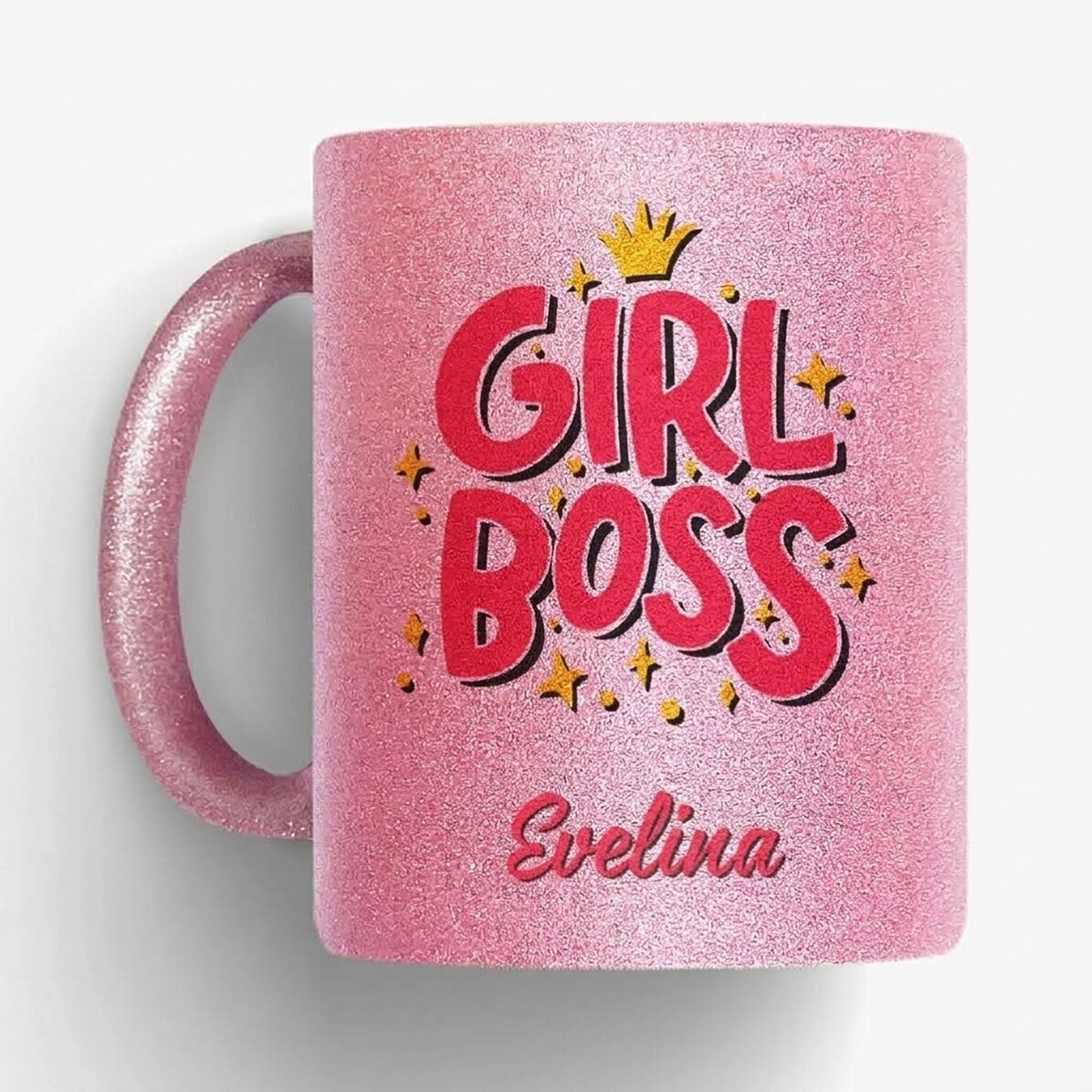 Personalizovaný hrnek s nápisem – Girl boss