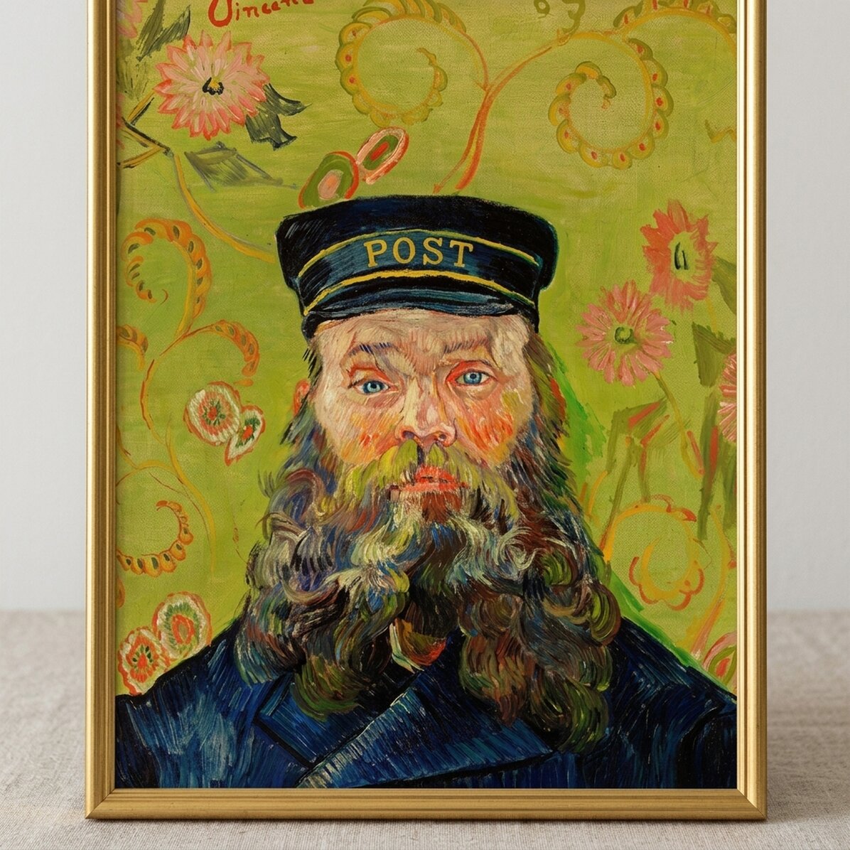 Plakát Vincenta van Gogha, Pošťák Joseph Roulin, 1889