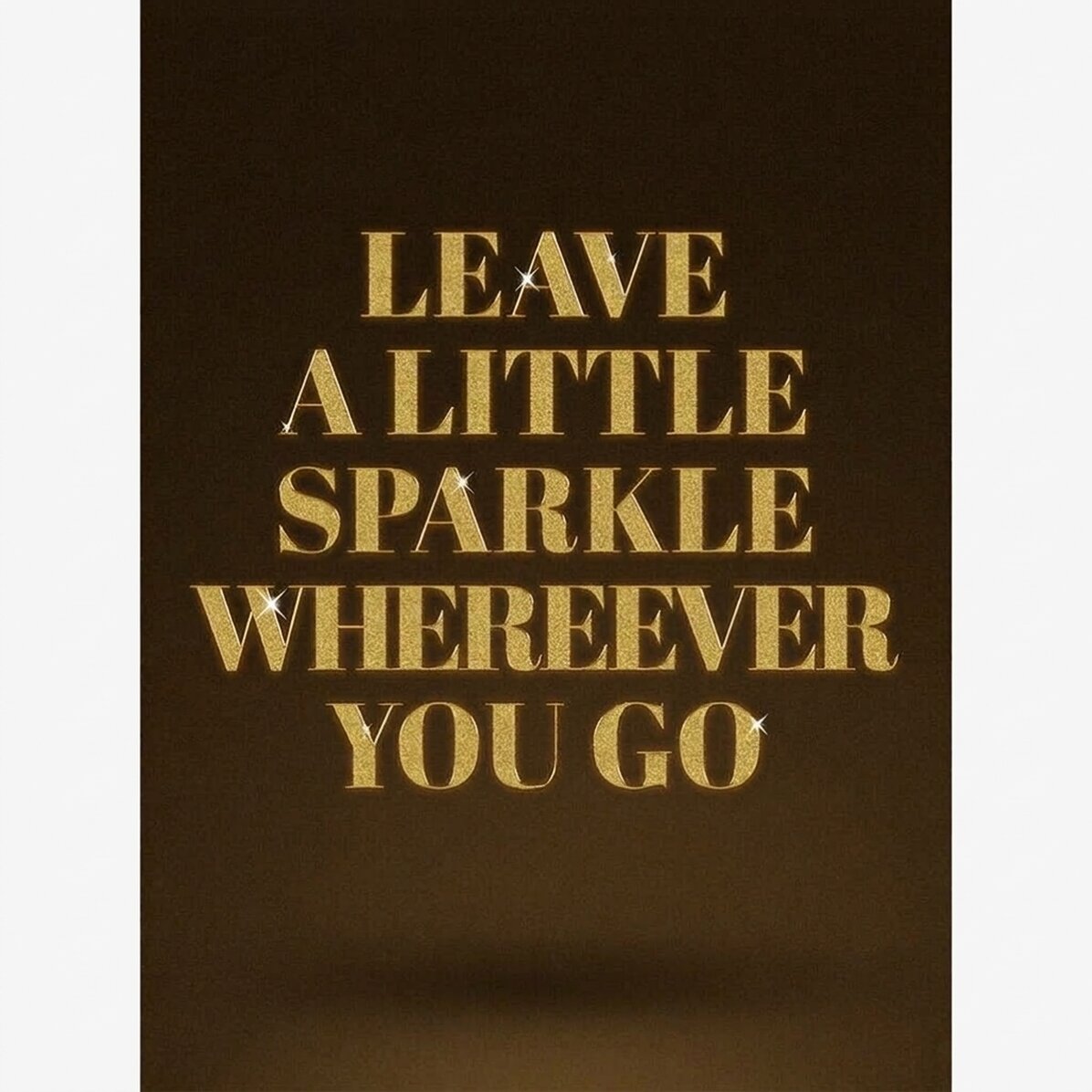Plakát „Leave a spark“
