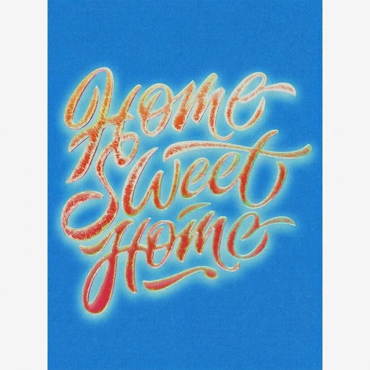 Plakát „Home sweet home“