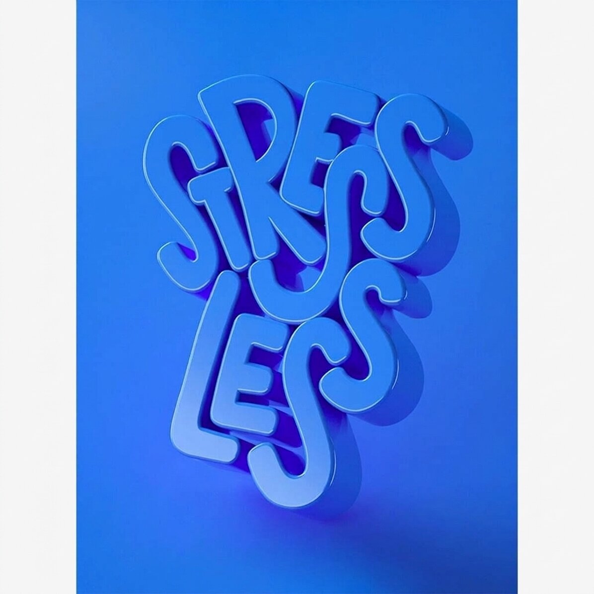 Plakát „Stress Less“