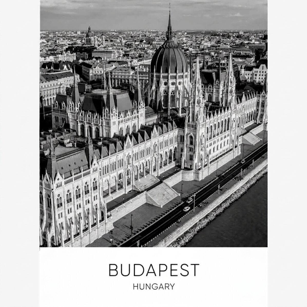 Plakát Budapešť