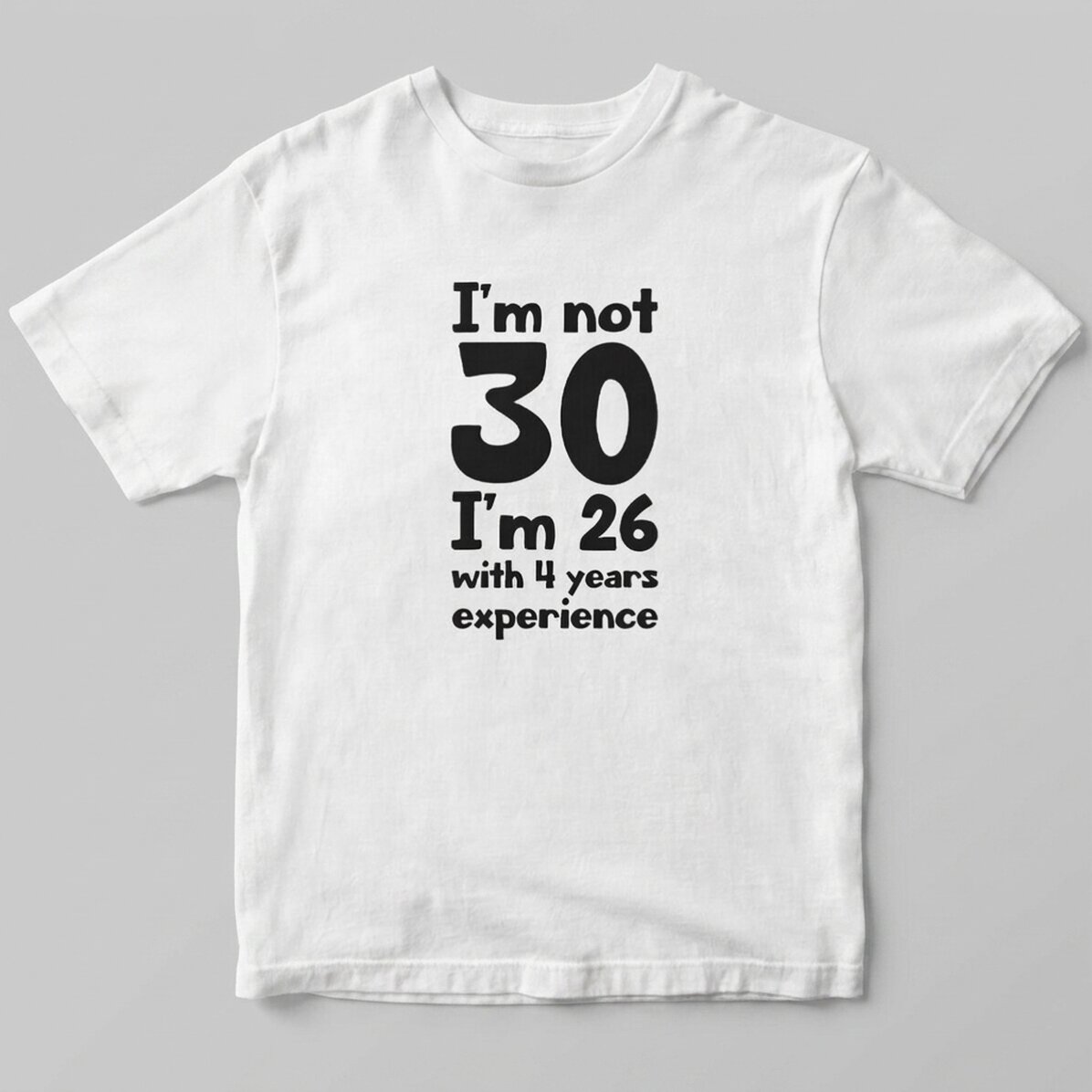 Bavlněné tričko s vlastním nápisem – Birthday