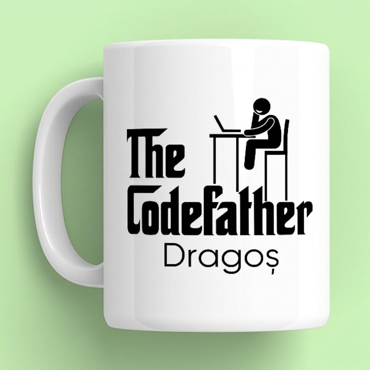 Hrnek s vlastním jménem – The codefather