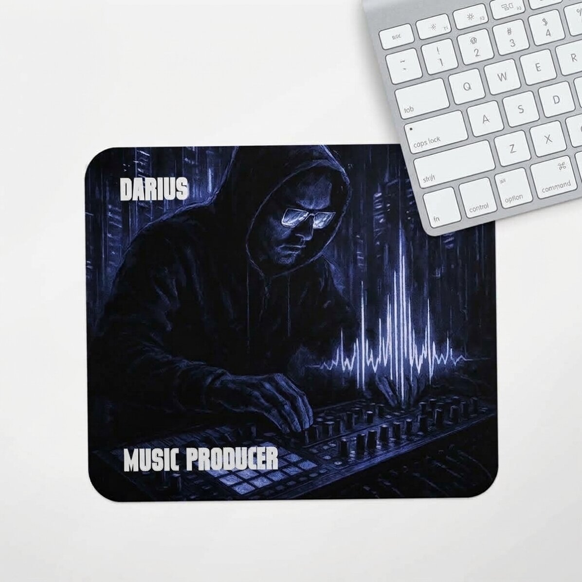 Podložka pod myš s vlastním textem – Music Producer