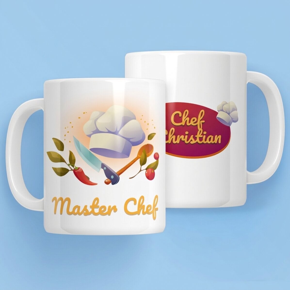 Personalizovaný hrnek s nápisem pro kuchaře – Cooking Master