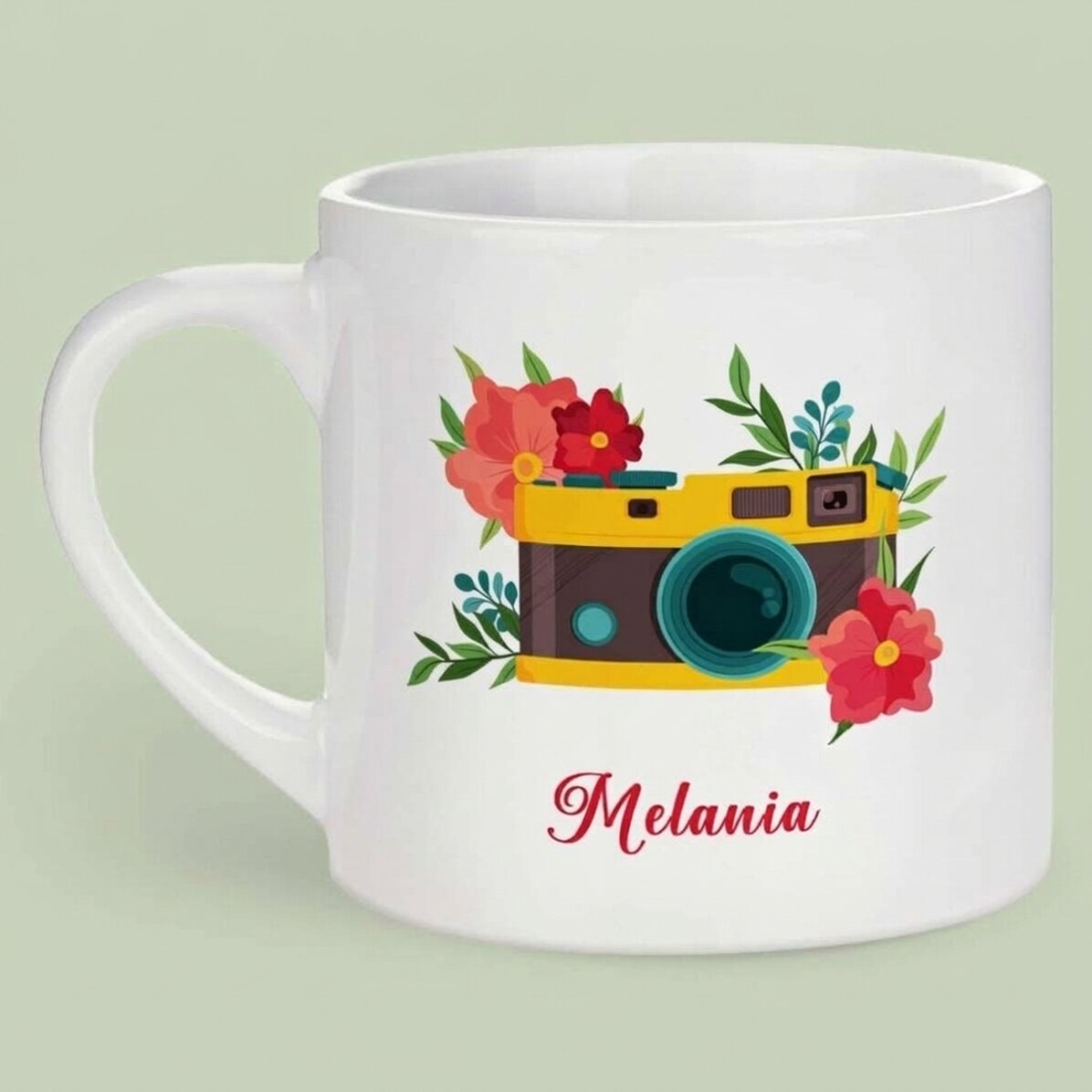 Espresso šálek s vlastním jménem – Fotograf