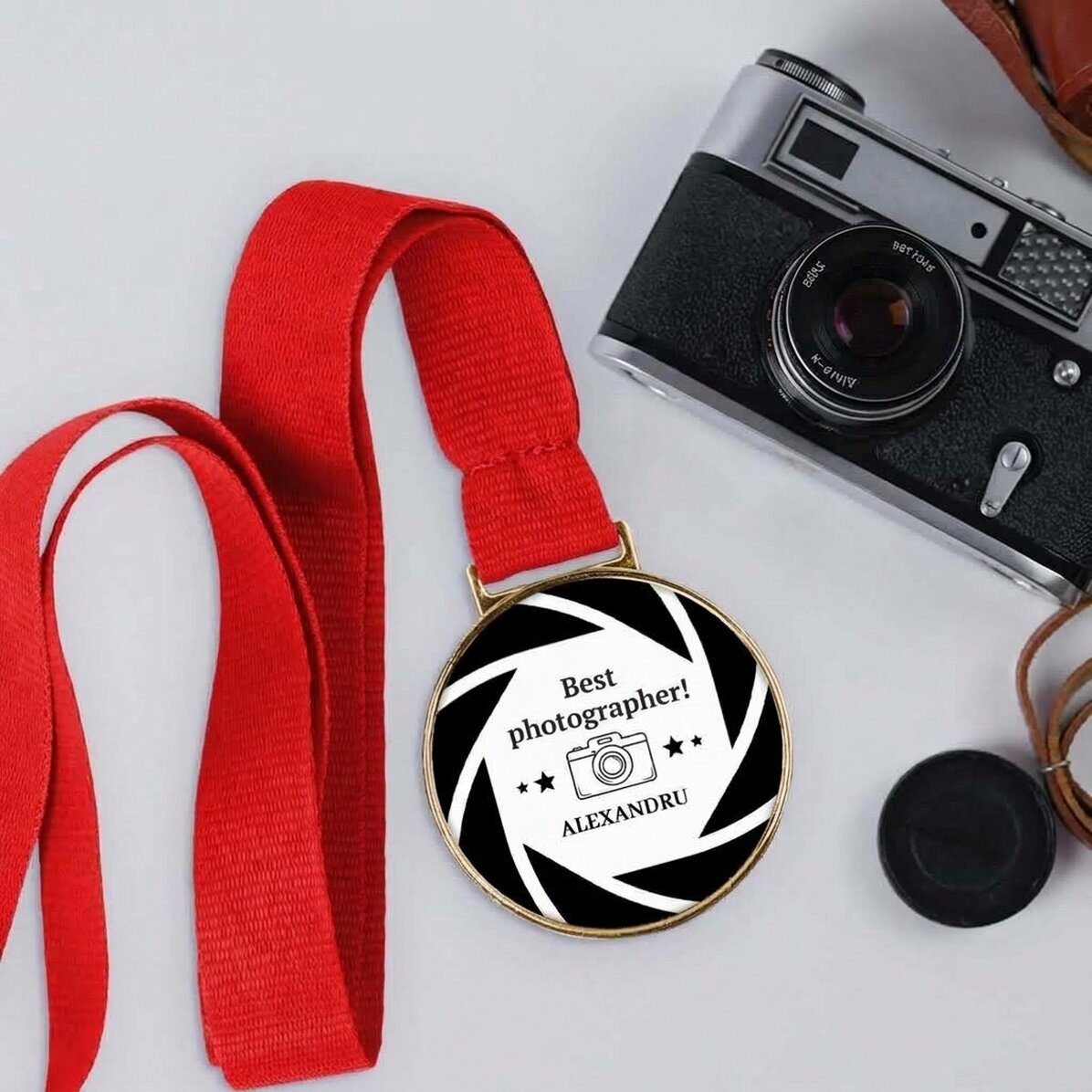 Personalizovaná medaile s vzkazem – Fotograf