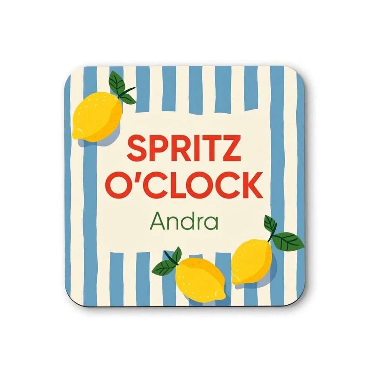 Personalizovaný podtácek s nápisem – Spritz O’Clock